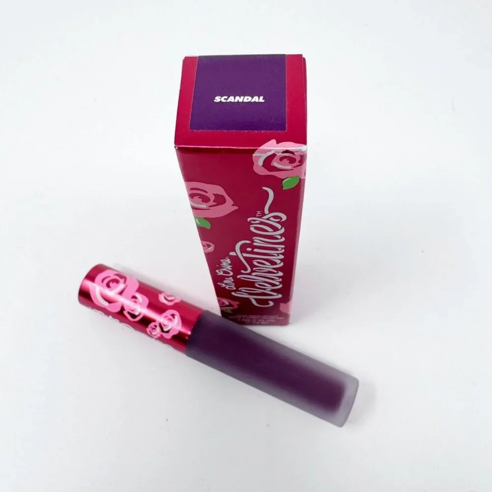 LOT 2 Lime Crime Velvetines SCANDAL Liquid Matte Lipstick  NEW
